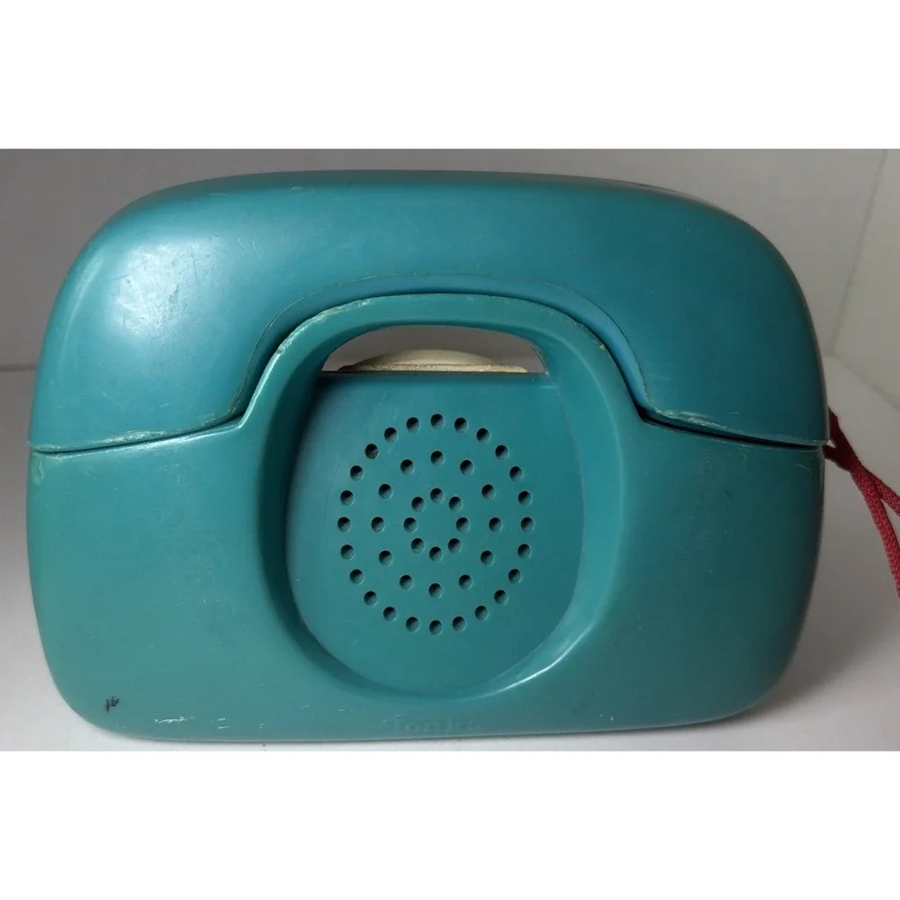 Vintage Tonka Rotary Tote-a-Phone Kids Play Telephone